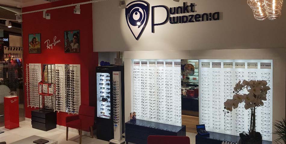 Optyk Punkt Widzenia Tychy, salon Optyczny w Gemini Park, okulary korekcyjne, oprawki, badanie wzroku